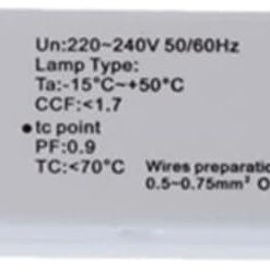 T8 220-240V AC 2x30W Wide Voltage Electronic Ballast Fluorescent Lamp Ballasts (Color : 2x18W) T8 220-240V AC 2x30W Wide Voltage Electronic Ballast Fluorescent Lamp Ballasts (Color : 2x18W)