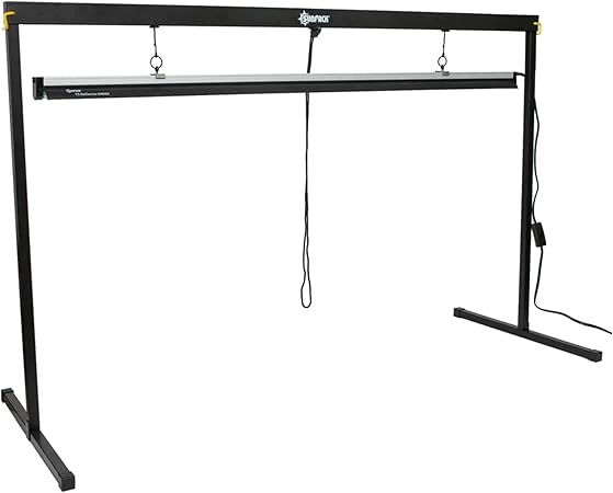 Metal Grow Light Stand with T5 Light System, 48″ – Ideal for Greenhouses or Indoor Gardening, 6400K Grow Light with Reflectors Metal Grow Light Stand with T5 Light System, 48" - Ideal for Greenhouses or Indoor Gardening, 6400K Grow Light with Reflectors