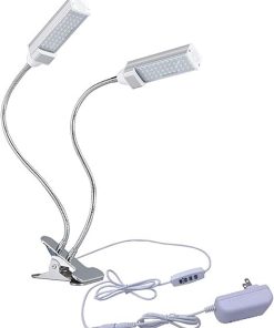 Plant Grow Light, LED Grow Lights for Indoor Plants with Timer 360°Adjustable Gooseneck and 3/6/12H Timing, Ideal for Greenhouse Plants Flowers Veg Succulents Potted Growth (Size : 3Heads) ()
