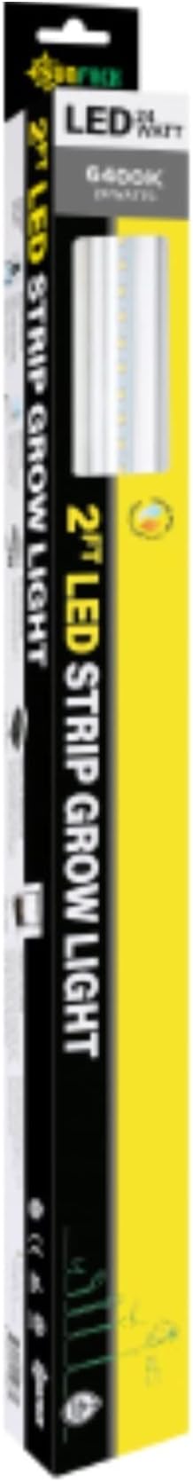 High Output 24W LED 6400K Strip Grow Light, White, 24″ – Made for Indoor Gardening or Greenhouses, Ideal for Seed Starting High Output 24W LED 6400K Strip Grow Light, White, 24" - Made for Indoor Gardening or Greenhouses, Ideal for Seed Starting