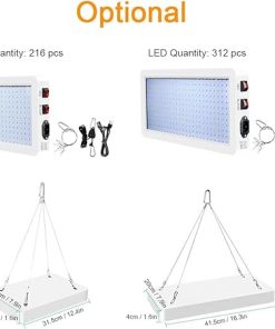2000W LED Grow Light for Indoor Plants 312 LEDs Full Spectrum Veg and Bloom Dual Switch IP65 Waterproof ing Plant Growing Lamps for Seedlings ers Greenhouse 2 2000W LED Grow Light for Indoor Plants 312 LEDs Full Spectrum Veg and Bloom Dual Switch IP65 Waterproof ing Plant Growing Lamps for Seedlings ers Greenhouse 2