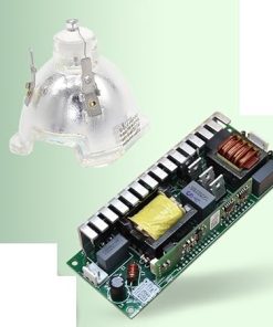 SeiZed 15R 300w Sharp Beam/Shake Head Spotlight 15R 300w Ballast Platinum Dance Table Light Stage Light (Color : 300wBallast 15R Bulb)