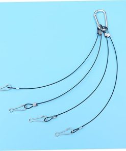 Happyyami 12 Pcs Heavy Duty Clothes Hanger Lamp Holder Plant Grow Light Hanger Led Rope Lighting Hydroponic Plants Heavy Duty Hangers Plant Grow Light Hanging Kit Stainless Steel Hydroponics 2