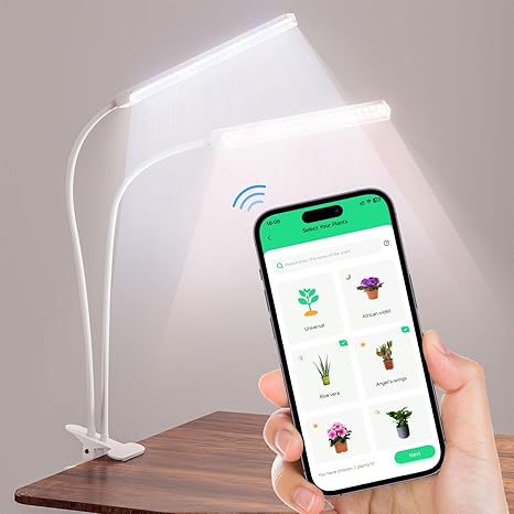 Smart Plant Grow Lights for Indoor Plants, 2024 Brightest, 2500lm Full Spectrum WiFi LED Growing Lamp, 138 LED, 24H Timer, Individual Light Control, APP Remote Support Alexa & Google Home Smart Plant Grow Lights for Indoor Plants, 2024 Brightest, 2500lm Full Spectrum WiFi LED Growing Lamp, 138 LED, 24H Timer, Individual Light Control, APP Remote Support Alexa & Google Home