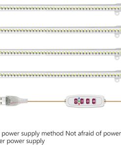 Pl Row Liht, LED Row Liht, Indoor Row Lihts, for Indoor Home Suulent 4 s USB Plu Dimmable Timer(Sliht) 2