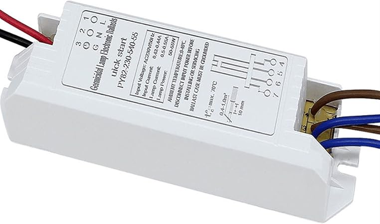 AC220V Electronic Ballasts Universal 24W 36W 55W for Lights 2G11 Lamp Tubl Lamp (Color : 55W) AC220V Electronic Ballasts Universal 24W 36W 55W for Lights 2G11 Lamp Tubl Lamp (Color : 55W)
