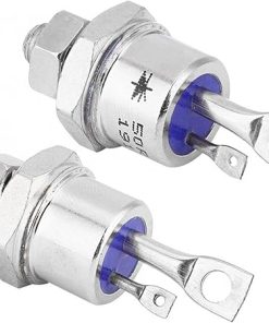 2Pcs Silicon Controlled Rectifier Screw Type Thyristor 50RIA120 SCR for Motor Control 2