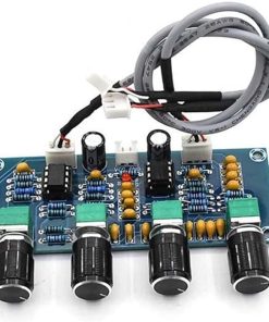 XH-A901 NE5532 Tone Board Preamp Pre-amp with Treble Bass Volume Adjustment Pre-Amplifier Tone Controller for Amplifier Board 2