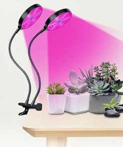 MEGHALI USB Plant Light LED Plant Fill Lights Clip Light with Timing Dimming Function Indoor Plant Lamp for Vegetable Succulent Herb Seedlings Garden 2