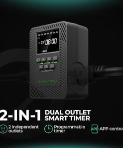 MARS HYDRO TSL2000 300W Led Grow Lights for Indoor Plants with ITime 2-in-1 Smart Timer Outlet Dual Outlet App Control 2