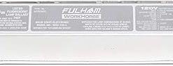 Fulham Lighting WH2-120-L Workhorse 2 Adaptable Electronic Fluorescent Lamp Ballast, 1 Count, Color Silver – Set of 2 2