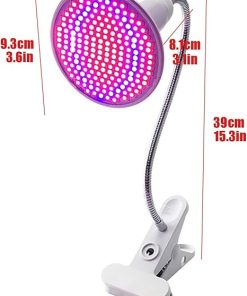 LED Grow Light, Grow Lights for Indoor Plants Witrh Switch, Ideal for Greenhouse Plants Flowers Veg Succulents Potted Growth (Size : 1 Head 290 lamp Beads) () 2