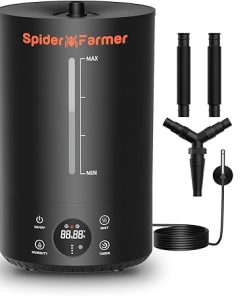 Spider Farmer Grow Tent Humidifier and SE4500 Grow Light 2