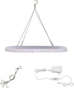 USB Timing Dimming Plant Light Fleshy Flower Hanging LED Plant Grow Light Home Plant Growing Light (Emitting Color : White)