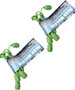 Miracle LED Shroom Indoor Grow 6-Foot 4-Socket Corded Lighting Fixture for Growing Oyster, Shiitake, Lions Mane Mushrooms ect. (2-Pack)