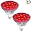 LightWise LWF54T5HO830 4pack 4 Feet 3000k, 5000Lumen T5 HO Fluorescent Grow Light Bulbs – Pack of 4, 3000k – Red – Veg/Flower 3
