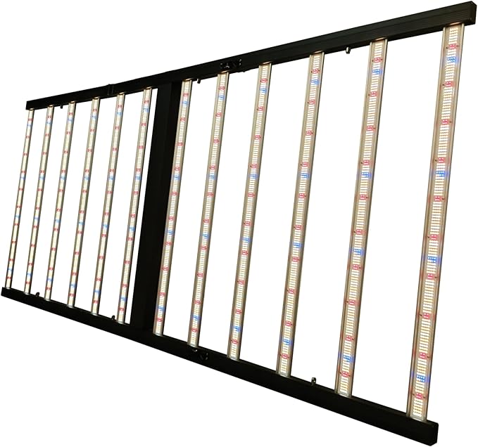 SLTMAKS LED Grow Light, SOSEN Driver, 1000 Watt Size 4X6ft Coverage 6×13, 5400pcs Diodes Dimmable Full Spectrum + Red+Blue+IR Red+UV Plant Light for Indoor Plants 10 Bars LED Growing Lamp SLTMAKS LED Grow Light, SOSEN Driver, 1000 Watt Size 4X6ft Coverage 6x13, 5400pcs Diodes Dimmable Full Spectrum + Red+Blue+IR Red+UV Plant Light for Indoor Plants 10 Bars LED Growing Lamp