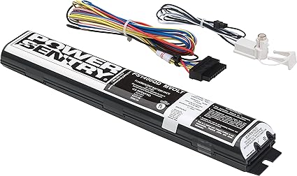 Power Sentry | PS1400QD MVOLT SD Quick Disconnect Emergency Ballast with Battery Control Module, 1400 Low Profile Lumens, 120-227 Volts, Black Power Sentry | PS1400QD MVOLT SD Quick Disconnect Emergency Ballast with Battery Control Module, 1400 Low Profile Lumens, 120-227 Volts, Black