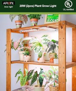 Grow Light, LED Grow Lights for Indoor Plants Full Spectrum, Timer Plant Light, Indoor Plant Growing Lamp for Seedlings, Veg, Flowers 2