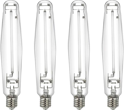 iPower 1000W HPS Grow Light Bulb Lamp, Pressure Sodium Bulb Lamp with High PAR Enhanced Red and Orange Spectrums for Plants Growth, CCT 2100K, 4 Pack iPower 1000W HPS Grow Light Bulb Lamp, Pressure Sodium Bulb Lamp with High PAR Enhanced Red and Orange Spectrums for Plants Growth, CCT 2100K, 4 Pack