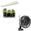 Grow Lights, LED Grow Lights for Indoor Plants, Full Spectrum LED Grow Light, Seedling Grow Light with Stand, Seed Starter Light Kit, Height Adjustable 3