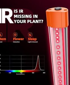 Spider Farmer SUPP-IR16 and GlowR40 LED Grow Light, IR + Deep Red Supplemental Light Bars for Indoor Plants 2