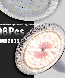 AC85V-265V LED Grow Light Full for Vegetable Bloom Lamp E27 Plant Bulbs for Hydroponics LED Grow Light for Indoor Plant(E27 Sunshine Light) 2