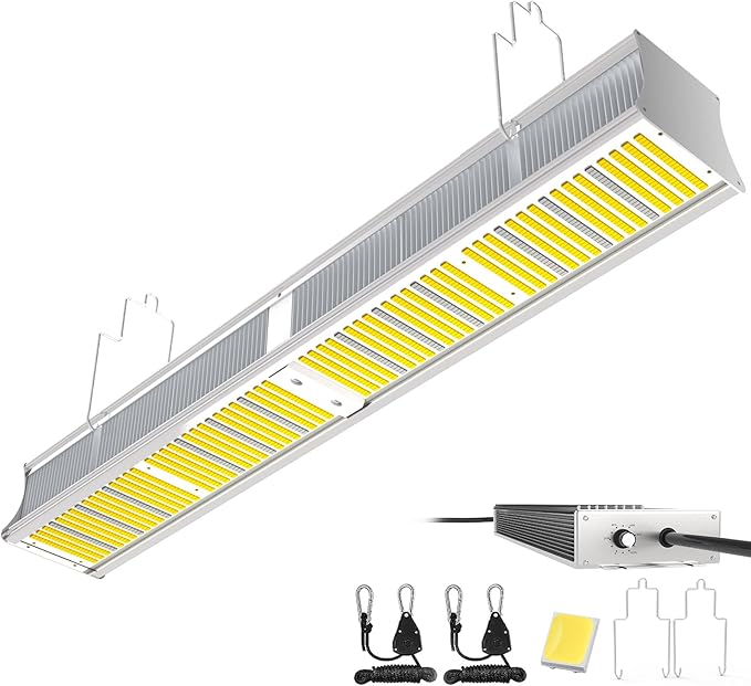 Grow Light Grow Lights for Indoor Plants Full Spectrum Growing Light Plant Hanging Growing Lamps with Samsung Daisy Chain Dimmable Board 4x4ft Coverage (320Watts) Grow Light Grow Lights for Indoor Plants Full Spectrum Growing Light Plant Hanging Growing Lamps with Samsung Daisy Chain Dimmable Board 4x4ft Coverage (320Watts)