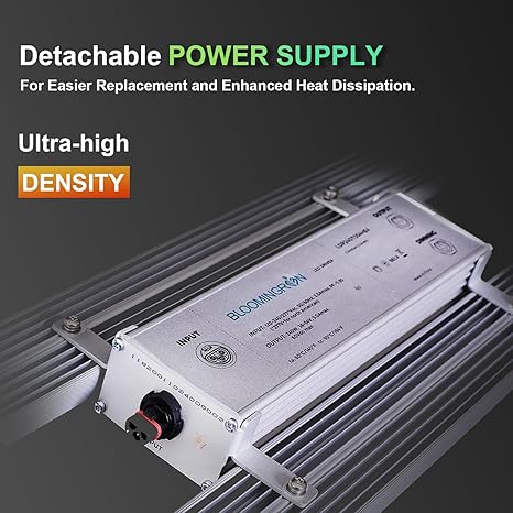 BLOOMINGREEN LED Grow Light for Indoor Plants Full Spectrum, 240W Plant Growing Light with Samsung Diodes, Plant Grow Lamp for Greenhouse Veg Seed, 4-Level Brightness Dimmable, Coverage 2X2/3X3FT 2 BLOOMINGREEN LED Grow Light for Indoor Plants Full Spectrum, 240W Plant Growing Light with Samsung Diodes, Plant Grow Lamp for Greenhouse Veg Seed, 4-Level Brightness Dimmable, Coverage 2X2/3X3FT - Image 2