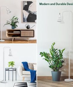 Sol-Leaf Premium LED Grow Lights: Adjustable Full Spectrum, Remote Control, Auto On/Off Timer, Dimmable, Swivel Head, Height Extendable Stand – Ideal for Indoor Flower Growth, Birthday Gift. 2