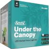 Miracle LED Smokephonics Under The Canopy Indoor Grow Light Kit – Double Plant Yield – Blue Spectrum 150W Replacement Grow Bulbs & 2-Socket Corded Fixture with SproutMatic Timer (2-Pack) 4