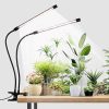 SANSI Grow Lights for Indoor Plants, LED Pot Clip Plant Light for Growing, 4000K Full Spectrum Plant Growing Lamp with 4-Level Dimmable, Auto On Off Timing 3 6 12 Hrs for Small Plants, White 5V10-Pack 4 SANSI Grow Lights for Indoor Plants, LED Pot Clip Plant Light for Growing, 4000K Full Spectrum Plant Growing Lamp with 4-Level Dimmable, Auto On Off Timing 3 6 12 Hrs for Small Plants, White 5V10-Pack 4
