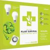 Miracle LED Plant Survival Indoor Grow Light Kit – 2 Absolute Daylight + Blue Spectrum 150W Replacement Grow Light Bulbs & 1 2-Socket Corded Fixture with SproutMatic Timer (4-Pack) 4