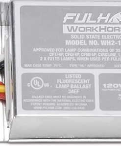 2 set – Fulham Lighting WH2-120-C Workhorse 2 Versatile Fluorescent Lamp Ballast, 120V 2 set – Fulham Lighting WH2-120-C Workhorse 2 Versatile Fluorescent Lamp Ballast, 120V