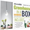 Miracle LED Greenhouse in a Box Designer Line Indoor Grow Kit – Includes Absolute Daylight Full Spectrum 100W Replacement Grow Bulb, 1 1-Socket Braided Plug-in Fixture with Timer (6-Pack) 3 Miracle LED Greenhouse in a Box Designer Line Indoor Grow Kit – Includes Absolute Daylight Full Spectrum 100W Replacement Grow Bulb, 1 1-Socket Braided Plug-in Fixture with Timer (6-Pack) 3
