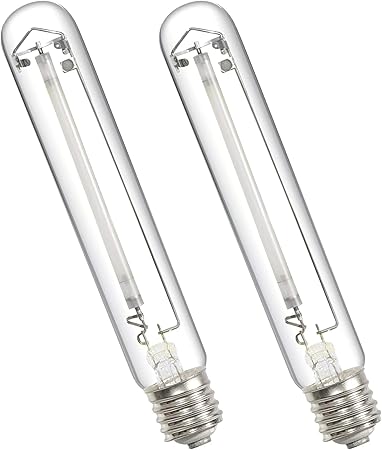 iPower 600W HPS Grow Light Bulb Lamp for Plants Growth, Pressure Sodium Bulb Lamp with High PAR Enhanced Red and Orange Spectrums, CCT 2100K, 2 Pack iPower 600W HPS Grow Light Bulb Lamp for Plants Growth, Pressure Sodium Bulb Lamp with High PAR Enhanced Red and Orange Spectrums, CCT 2100K, 2 Pack