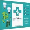 Miracle LED Plant Survival Indoor Grow Light Kit – 2 Absolute Daylight + Blue Spectrum 150W Replacement Grow Light Bulbs & 1 2-Socket Corded Fixture with SproutMatic Timer (4-Pack) 3