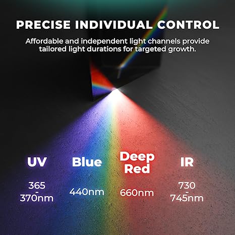 MARS HYDRO 2025 New ADlite RB30 30Wx2 Led Grow Lights Bars for Indoor Plants 440nm & 660nm Spectrum 2×2 FT Coverage Red and Blue Grow Light with ITime 2-in-1 Smart Timer Outlet Dual Outlet App Control 2 MARS HYDRO 2025 New ADlite RB30 30Wx2 Led Grow Lights Bars for Indoor Plants 440nm & 660nm Spectrum 2x2 FT Coverage Red and Blue Grow Light with ITime 2-in-1 Smart Timer Outlet Dual Outlet App Control - Image 2