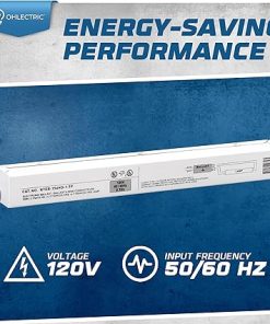 OHLECTRIC (2 Pack Replacement for Keystone KTEB-154HO-1-TP 54W T5 High Output Electronic Fluorescent Ballast | 1 Lamp | 120V | Rapid Start Technology | UL Listed for Enhanced Safety and Performance 2