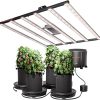 LED Grow Light S10000 8light Bars LED Grow Lamp Built-in15 Spectrum IncludeHPS CMH MH Sunlike Full Spectrum Dimmable Cover 6x6ft for Indoor Plants Greenhouse Tents 4