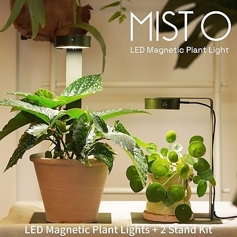 ONF Mist O Green Desktop Planted Lighting (2 Mist O Lights and 2 Stand Kits Included), Colorfull LED Light for Indoor Plants, Brightness Dimmable Full Spectrum Grow Light, Terrarium Light 2 ONF Mist O Green Desktop Planted Lighting (2 Mist O Lights and 2 Stand Kits Included), Colorfull LED Light for Indoor Plants, Brightness Dimmable Full Spectrum Grow Light, Terrarium Light - Image 2