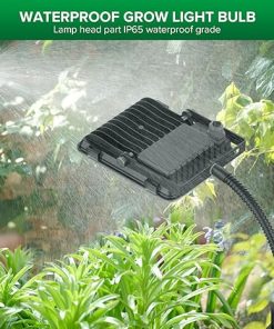 SANSI Upgraded Grow Light with Stand, Full Spectrum 250W Equiv. LED Floor Plant Light for Indoor Plants, Grow Light for High PPFD Growing, Adjustable Tripod Stand 35-55 inches 2