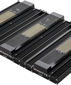 Grow Lights for Indoor Plants Full Spectrum – High Red Photons Plant Light – 360 Watts Actual Power Upgraded Nano-Coating Waterproof Grow Light with UV – Daisy Chain